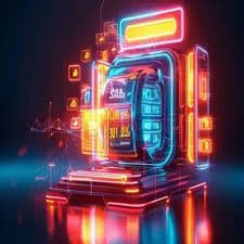 intertain slot online games platform banner with diverse slot themes